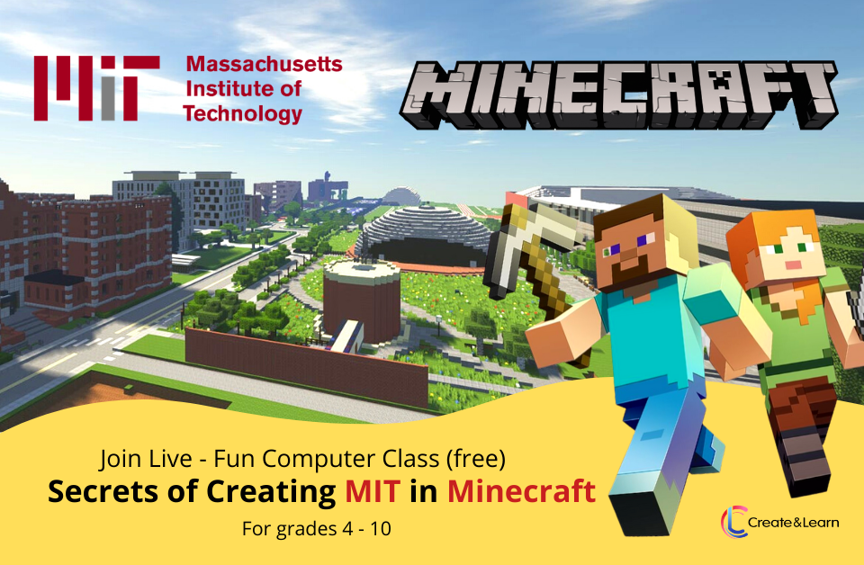 Secrets Of Creating Mit In Minecraft Create Learn