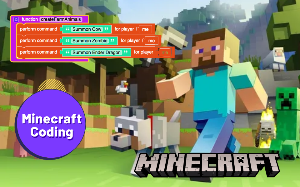 Best Minecraft Coding For Kids Free Minecraft Class Create Learn