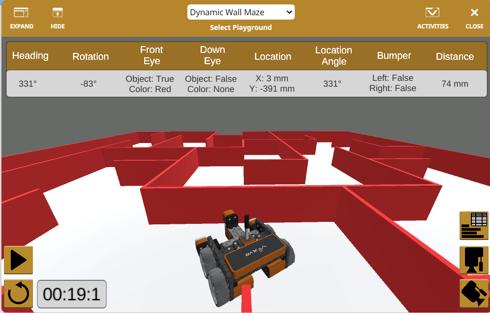 Robotic Maze Navigation