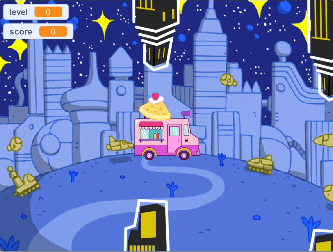 Flappy Food Truck game