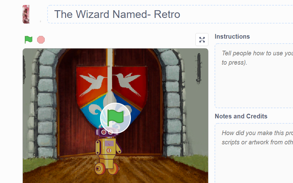 Wizard Named retro
