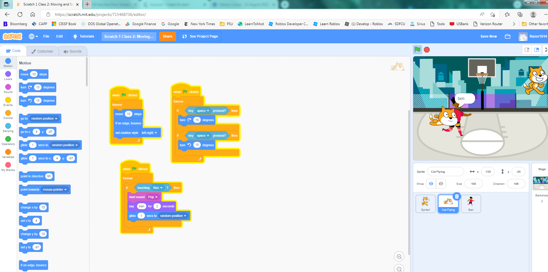 Scratch Class 1.2