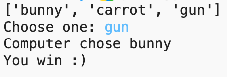 Bunny, Carrot, Gun